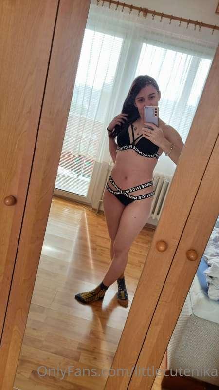 Do you like my new lingerie? 🥰