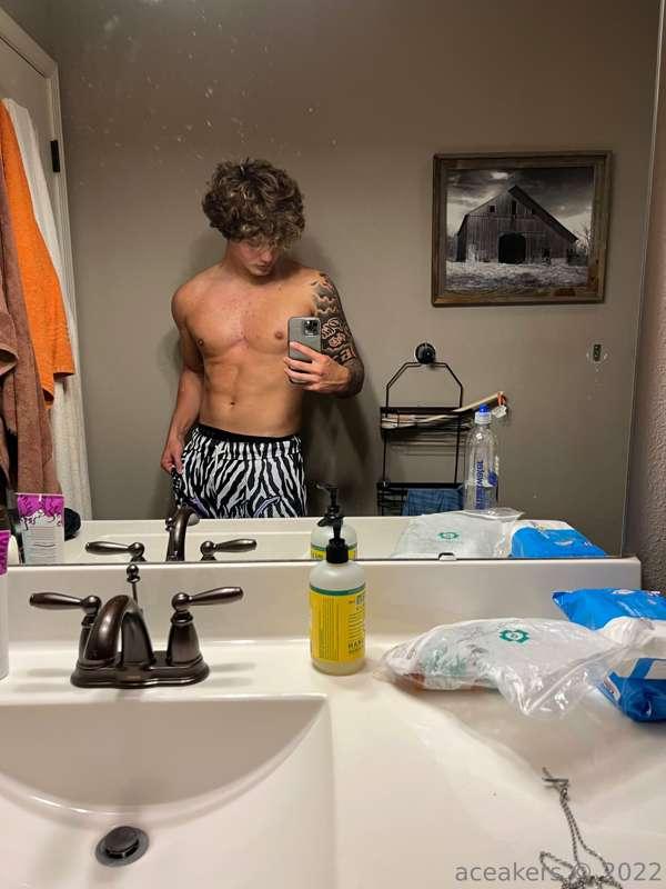 after gym shower ;))