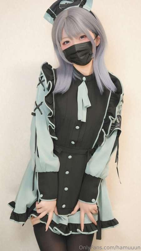 Egg Tenga for intensive clitoral masturbation💕Nurse Cosplay💉..