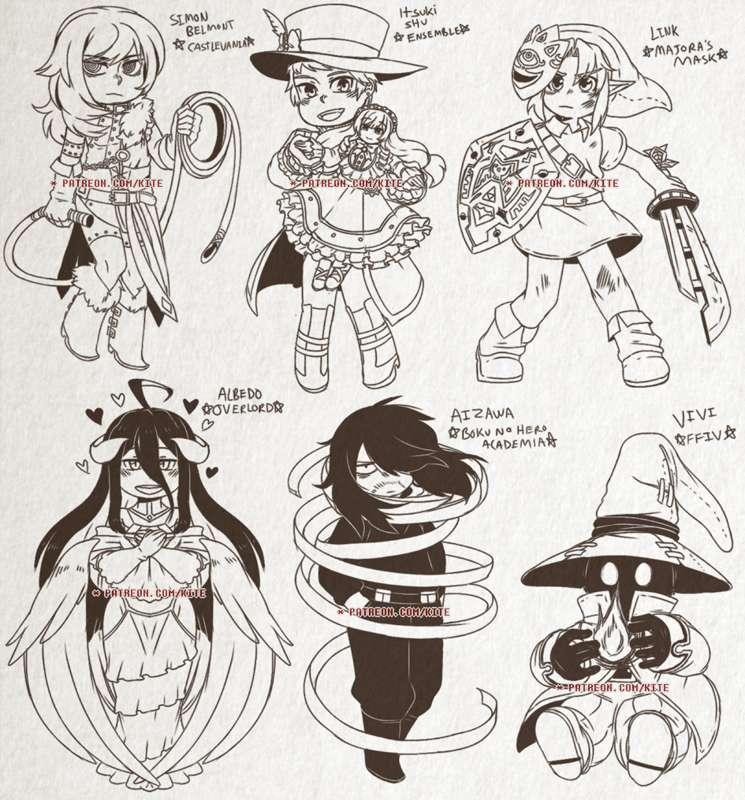 Chibi Sketch Requests (part1)