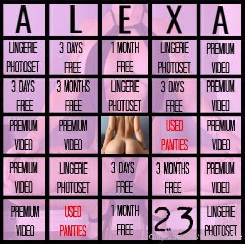 It's time for ALEXA BINGO !!! ***PLEASE READ TILL THE END***..