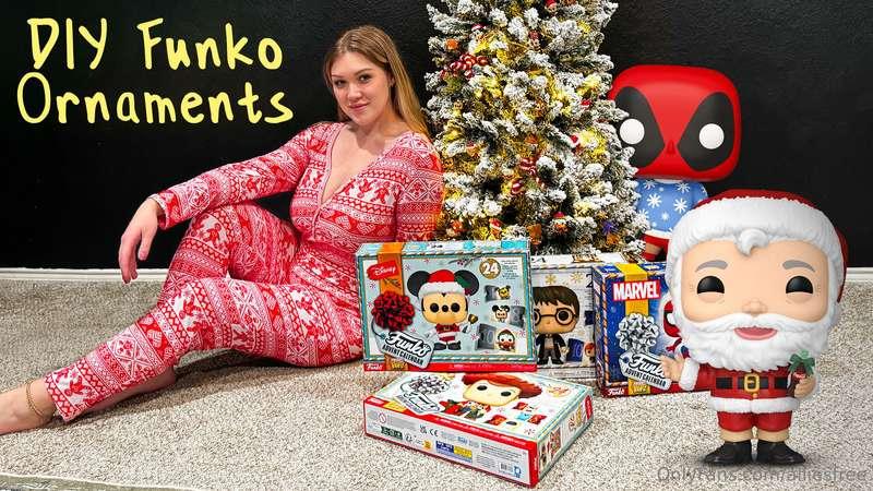 DIY Funko Pop Ornaments 🛠️Christmas vibes aren’t over yet! 🎄..