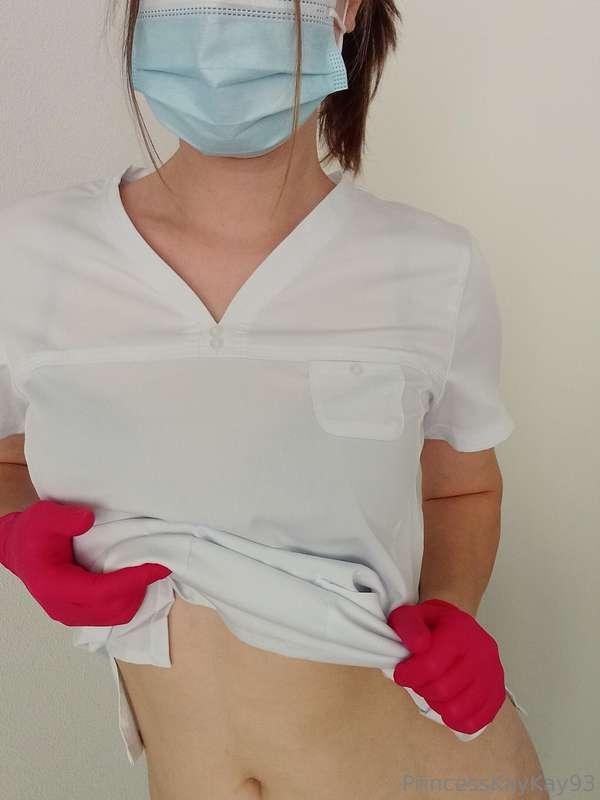 Clothes aren't necessary during the next procedure 😜