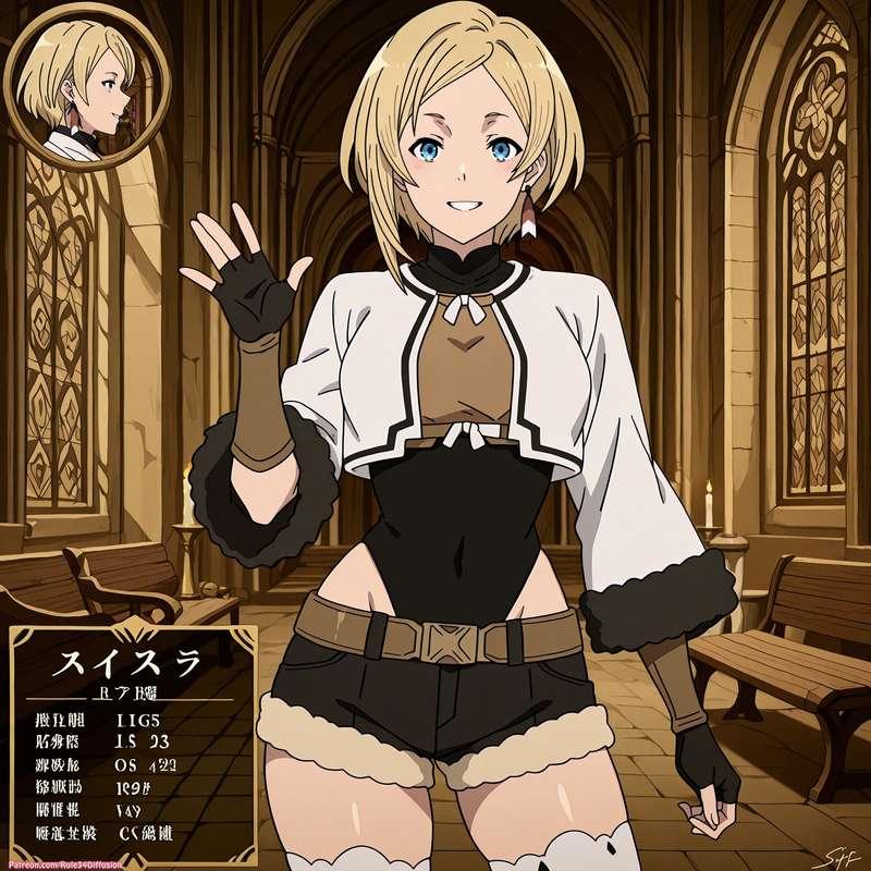 Sara of Mushoku Tensei Sexy Poses [Gen 2.5]
