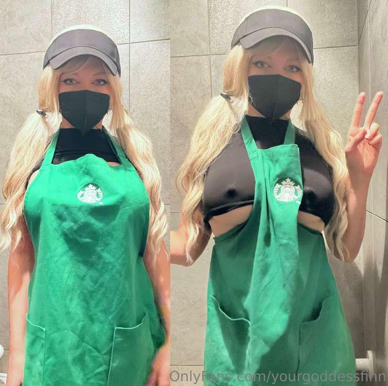 If I served you could you resist? ☕️ We could go to the bath..