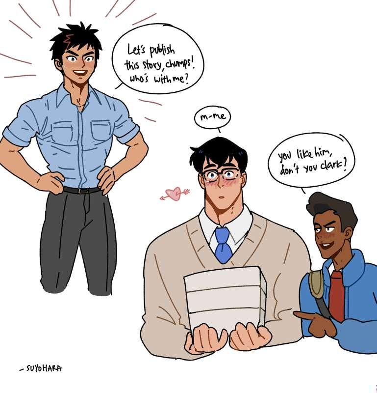 you like him don't you clark?