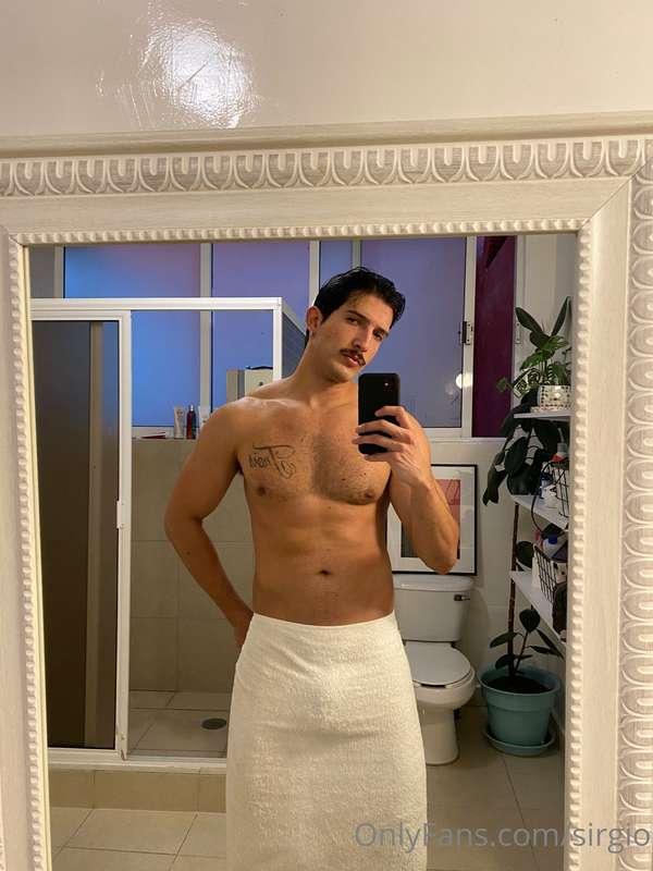 Fresh off the shower