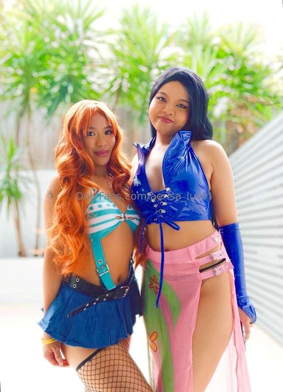 Bet yall weren’t expecting this! @heyitsnamii and I collabed..