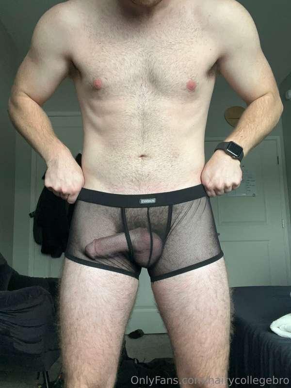 someone found my wishlist and bought me some new underwear, ..