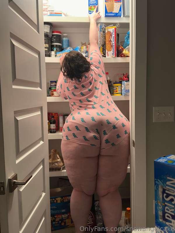 Reaching for the snackies