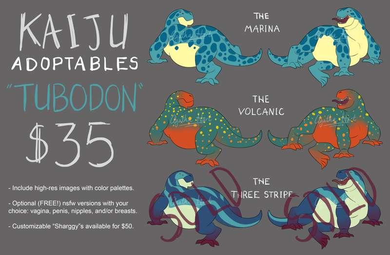 KaiJune Adoptable "Tubodon"