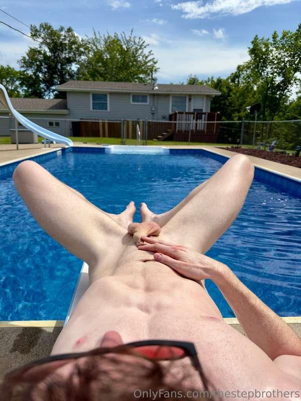 This pool would look a lot less empty if you were here with ..