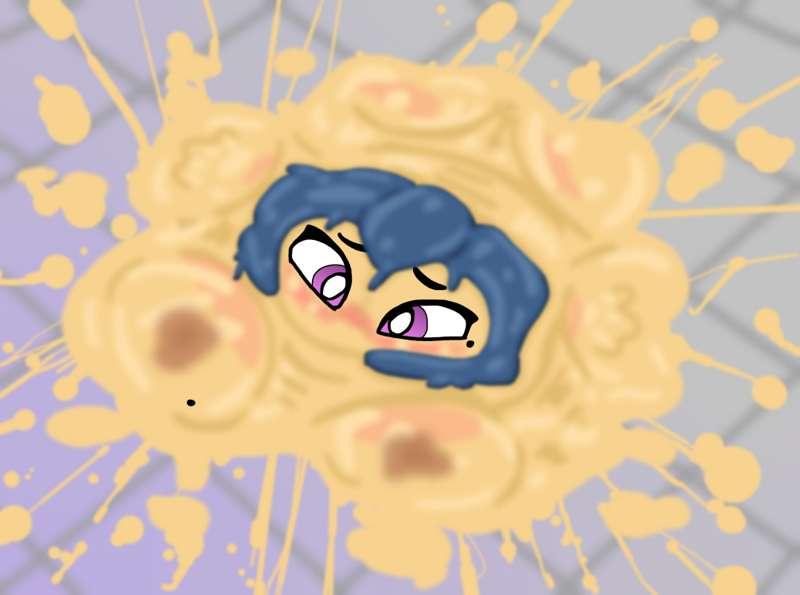 Yoko splaterd.