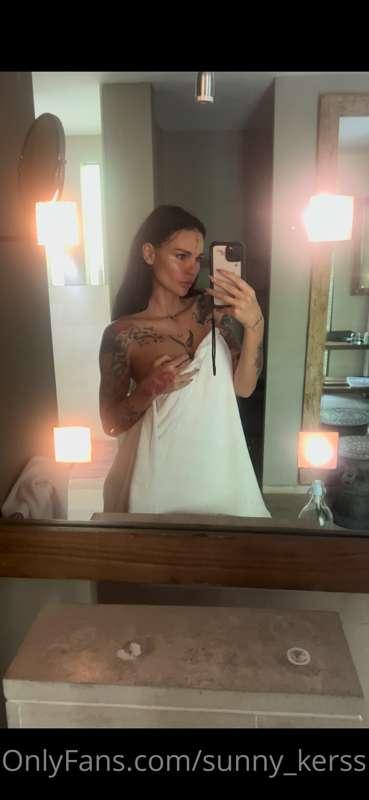 I think 💭 I don’t need this towel anymore