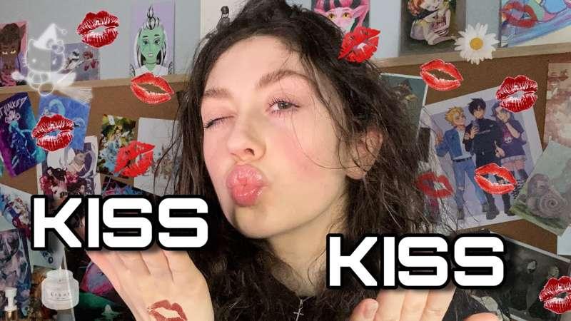 asmr ~ 10 Types of Kisses 💋