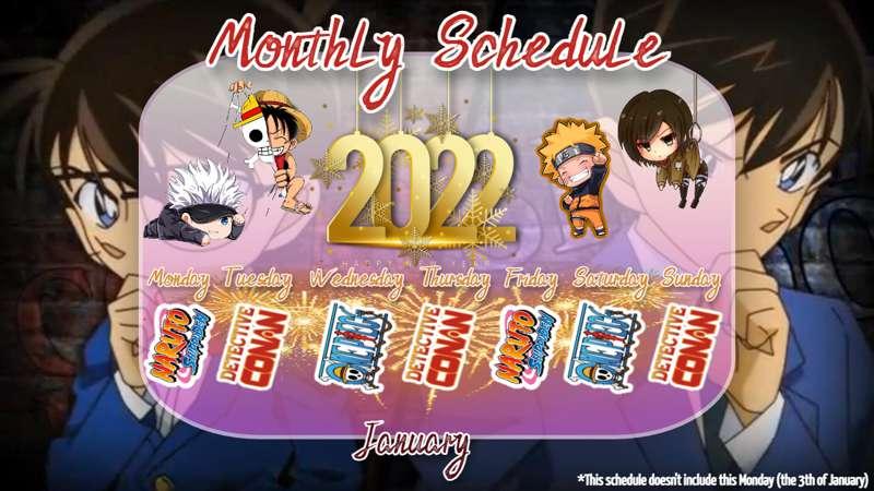 This Month Schedule!