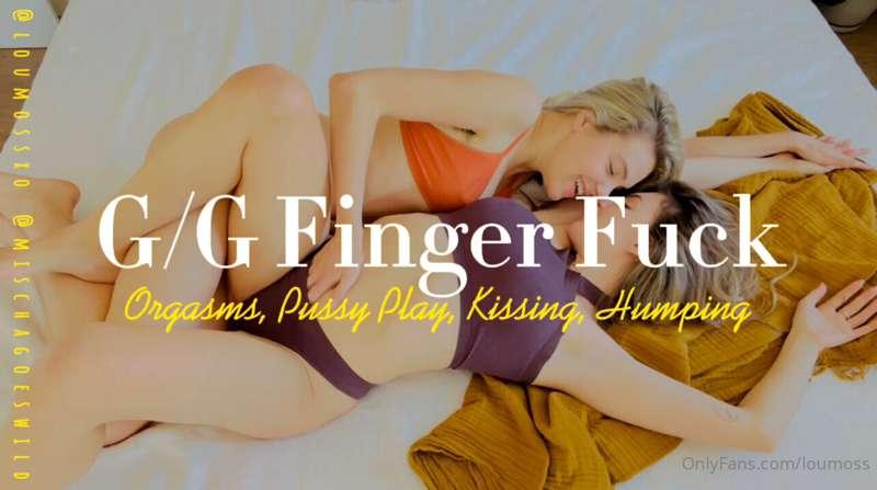 *GG Finger Fuck*
*We lay together, exploring one another’s b..