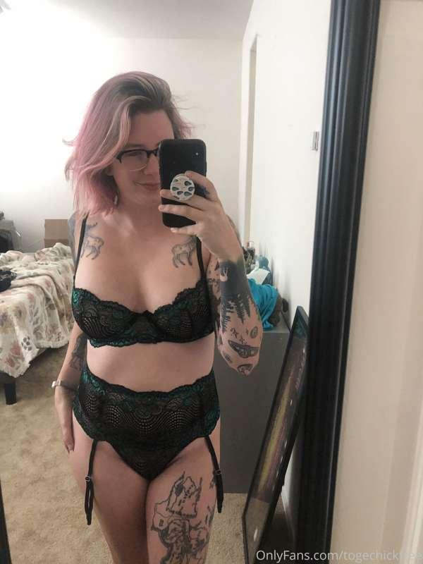 What do you think? Garter belt on or off?