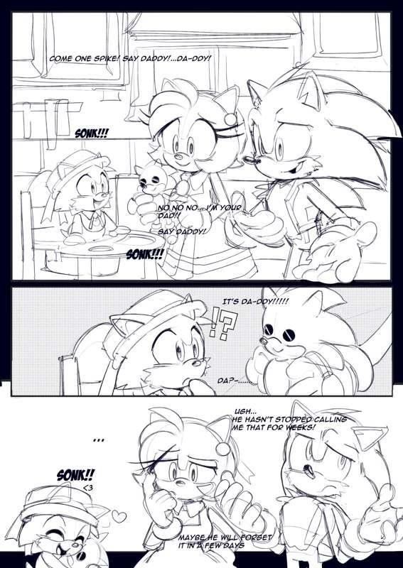WIP for comic no.18  (Part 2)🐻🔍🗨