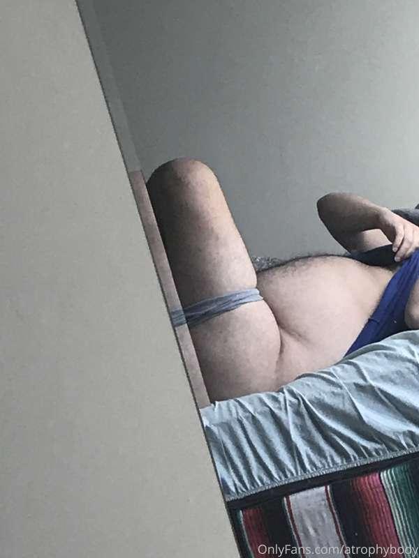 Hairy butt!