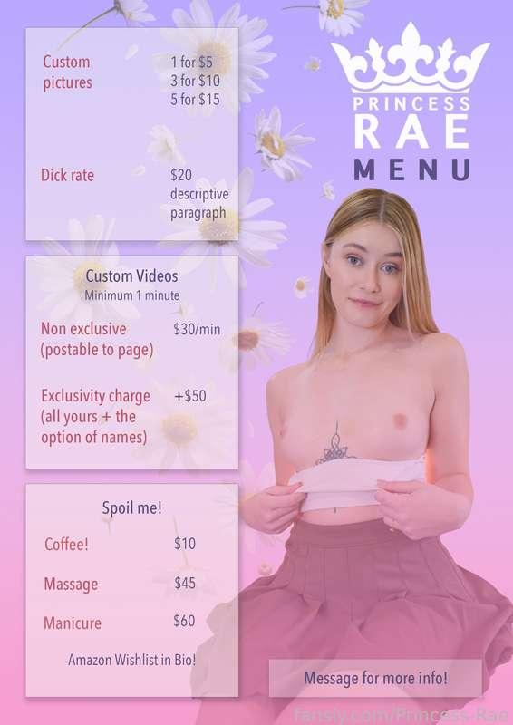 You asked so we did it! 💖 our custom prices have just dropped! Get in touch to discuss your custom content, I can't wait to see what ideas you all have! 

Our customs will be solo only for the time being, as J is a busy man 💁🏼‍♀️ Also, If you would like to treat me, there are some ideas at the bottom and I would really appreciate it! Much love x

#fyp #british #custom #cute #petite #submissive #toys #blonde #kinky 