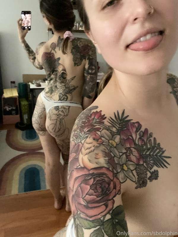 I'm off to get more work done on my backpiece today, so wish..