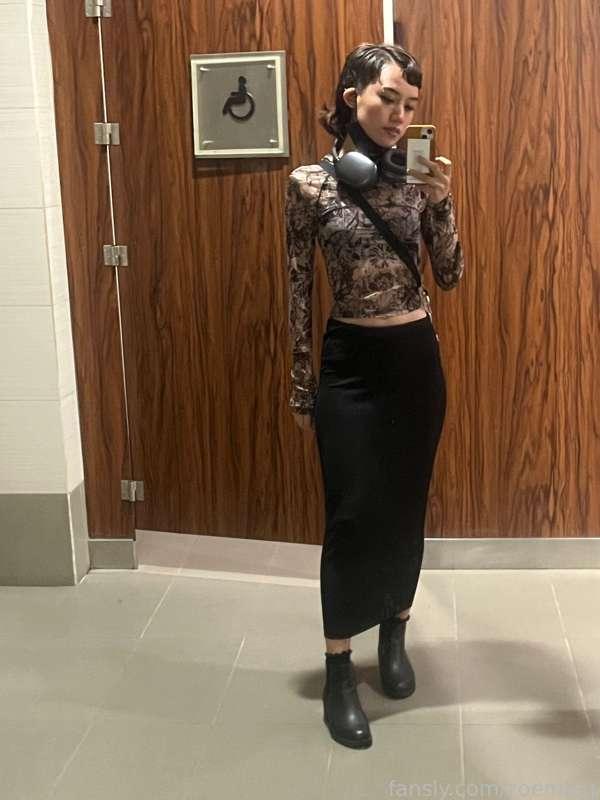 I’m back! Excited to be naughty again with you guys 🖤 Will have a few announcements later :)) Here are snippets from last night when I went out!

I bumped into a cat with black SILKY fur and as I was calling for them, another kitten that’s black and white pops up! He kept following me huhu and I was so tempted to get him, but it seems he was being taken care of by someone around the area! Lots of outdoor cats here in the Philippines 🐈‍⬛

Really liked my outfit yesterday hehe dressed like a witch 😝 Thank you all so much for being patient with me and allowing me to take a break 💕

Things get better and it is ok to relapse! I am with you 🫂

#fyp #Asian #Filipina #shorthair #pierced #skinny #petite