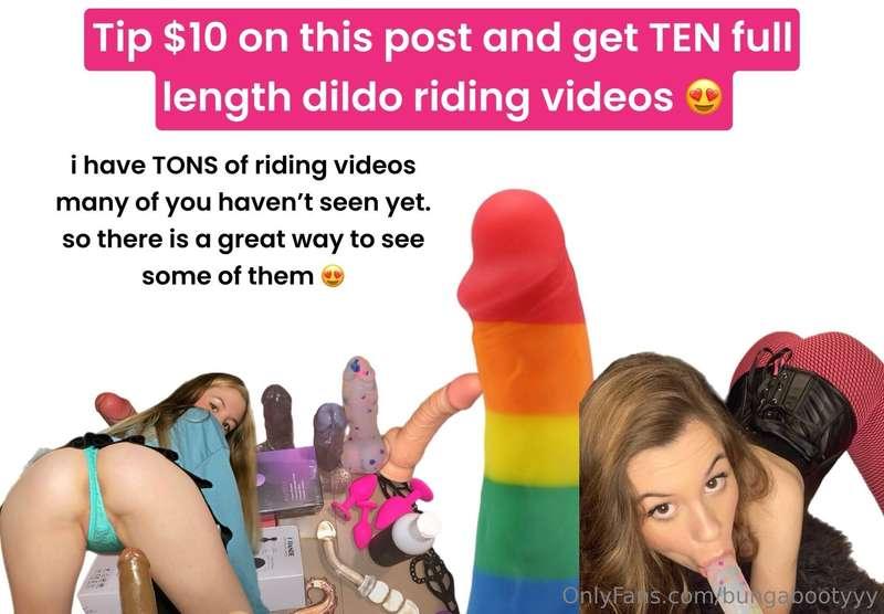 tip $10 on this post and i’ll send you 10 full length dildo ..