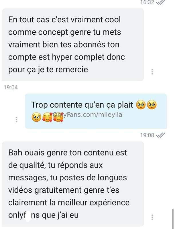 Ce genre de message 🥹🥹✨✨Merci beaucoup pour votre soutien !I..