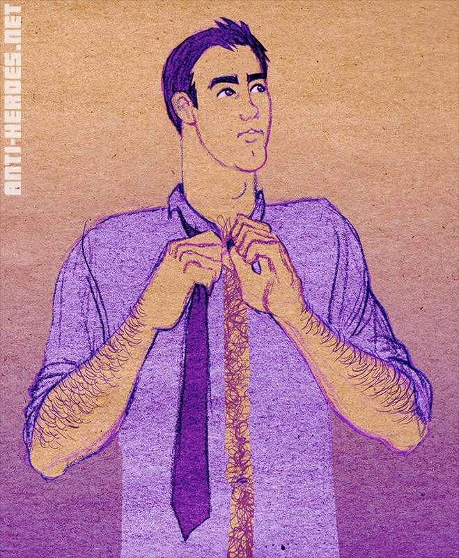 Tom Undoes Collar