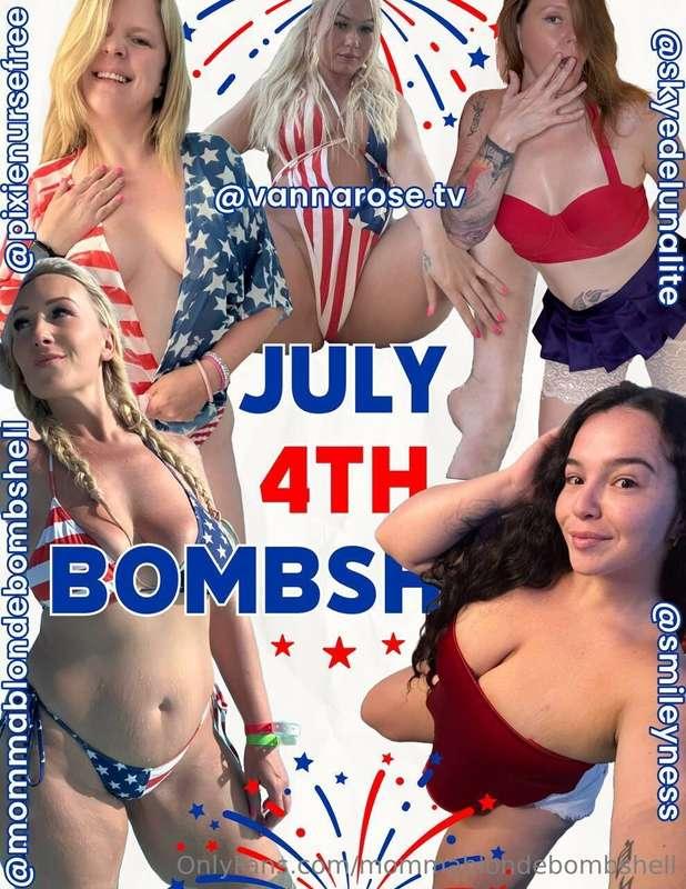 This 4th of July we’re bringing you five of our hottest bomb..