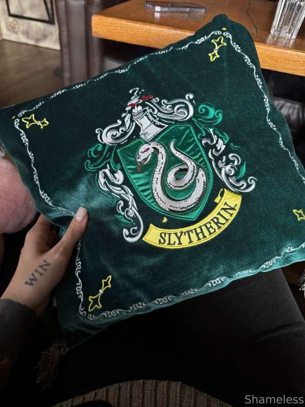 I’m a proud Gryffindor, but I’ve always been drawn to Slythe..
