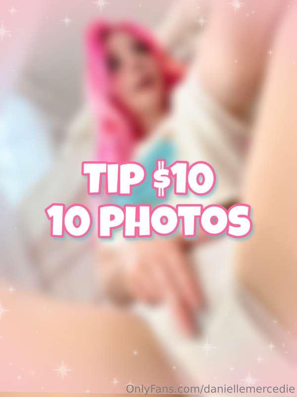 🎀 Tip $10 🎀10 photo set
