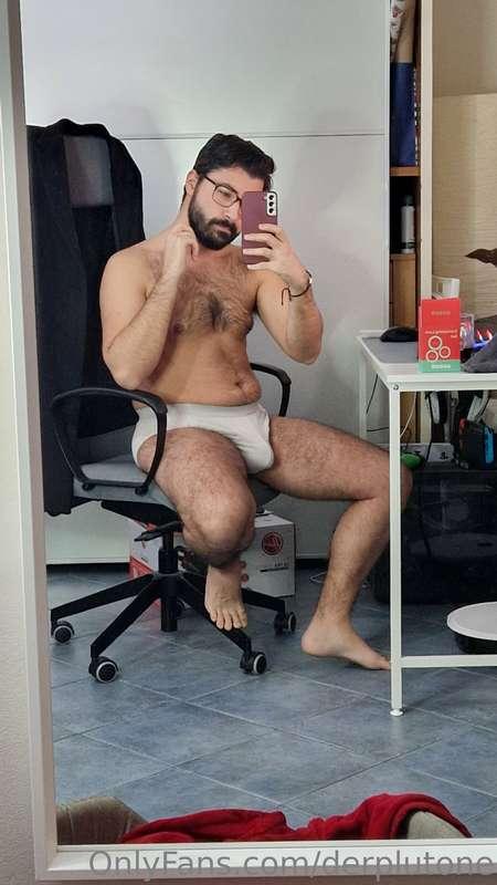 Oh shit my underwear