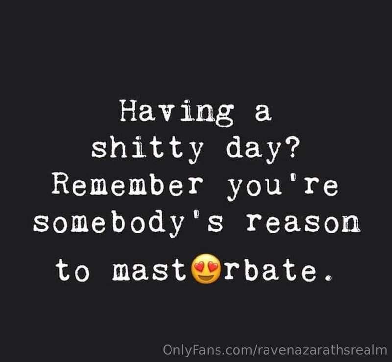 So long as I’m yours 😉