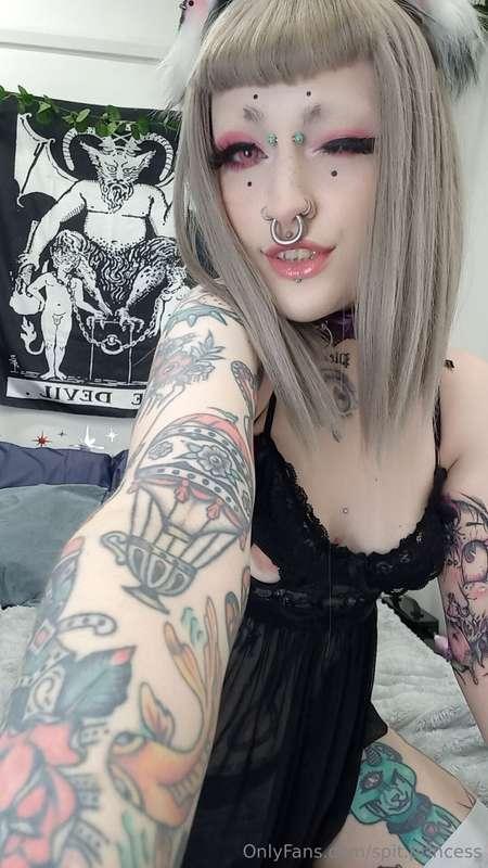 This kitty played with her fun little machine today, who wan..