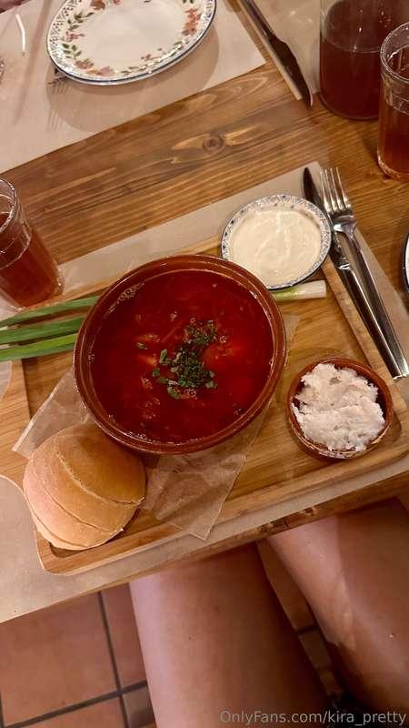 Making borscht is like being in a relationship, takes patien..