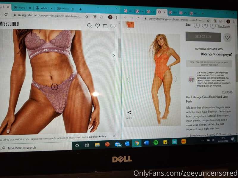 Who wants to buy me new lingerie? 😝💜
Anyone who tips gets an..