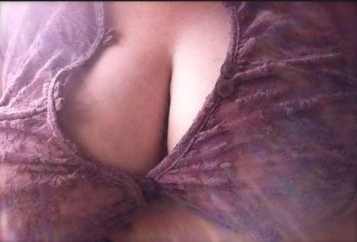 A little mauve lace...