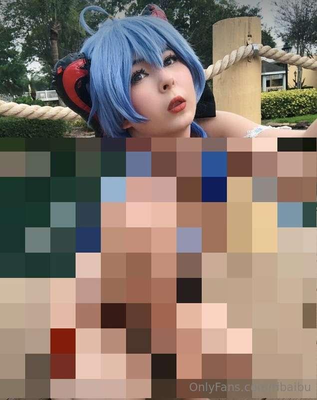 I-I don’t usually wear something this revealing… but if it’s..