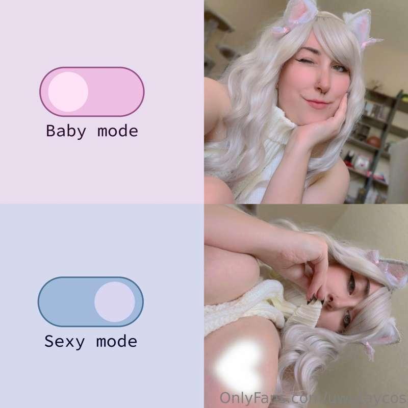 bb mode or sexy mode? 💖💙