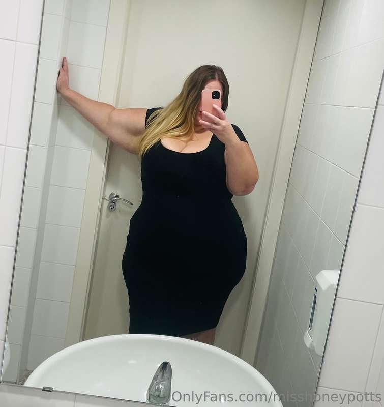 Do they look that big when tucked in my dress?