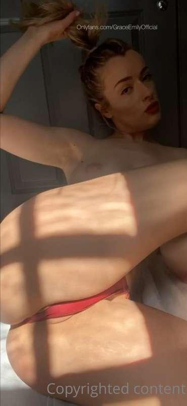 Pull my panties fully off baby and fuck me now...