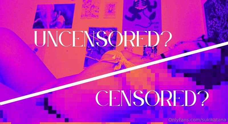 🍀 TRY YOUR LUCK 🍀 Censored or Uncensored? JERK OFF WITH GODD..