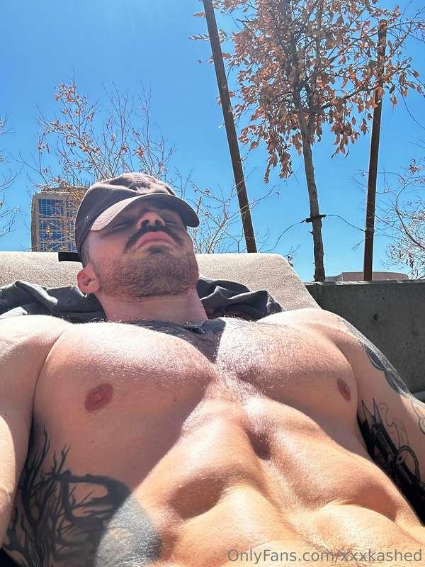 Getting some sun