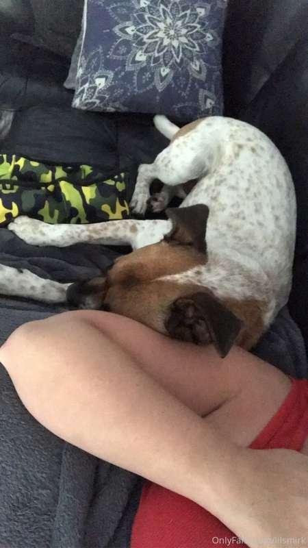 My snuggle bug!!