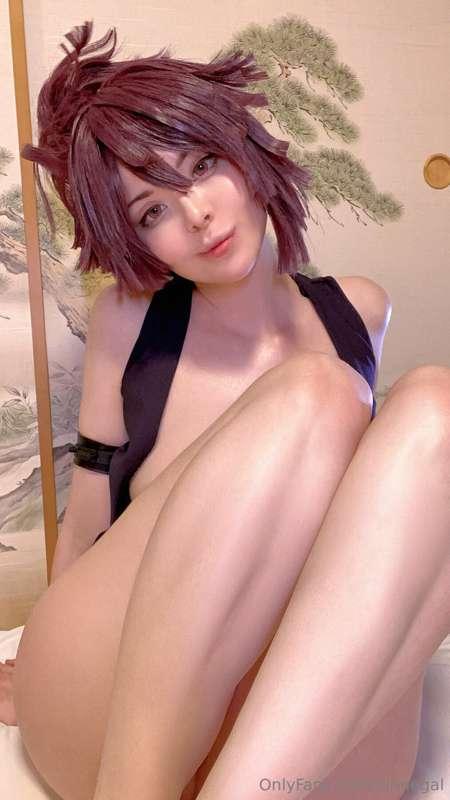 Feel free to lick me, the new potion gave my sweat a sweet t..