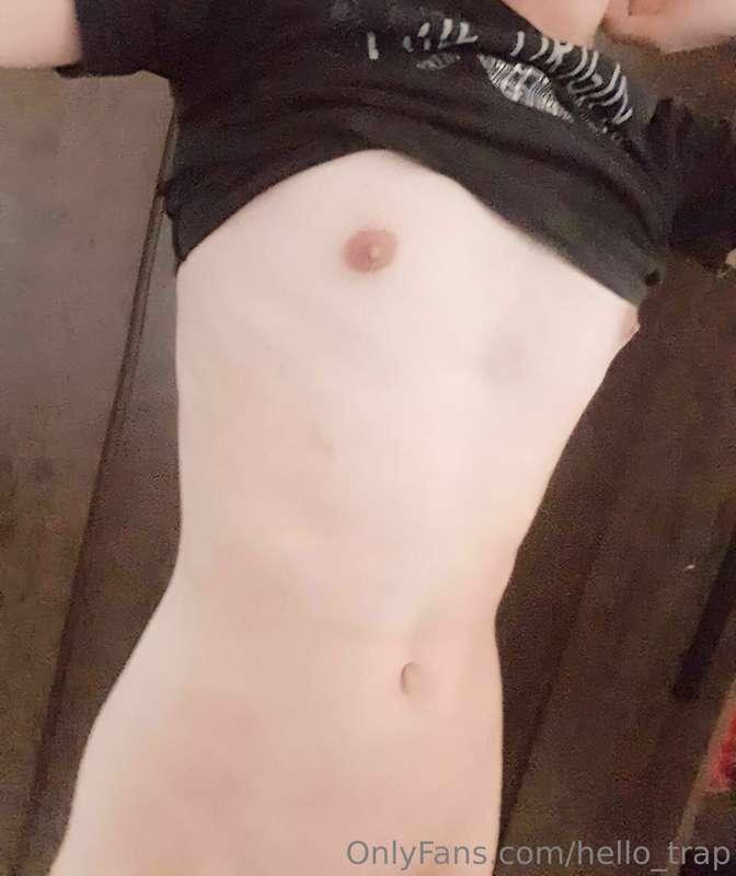My boibas without HRT/ my boibas on HRT UwU