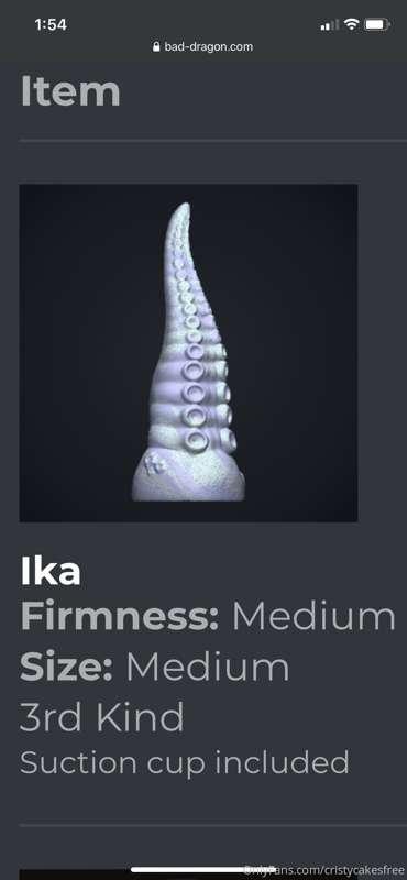 Bad dragon finally opened up custom orders, so I snagged a m..