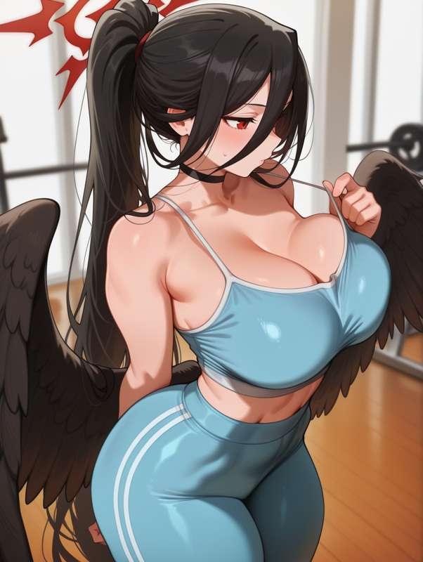 Hanekawa Hasumi | Blue Archive 🔥💦 